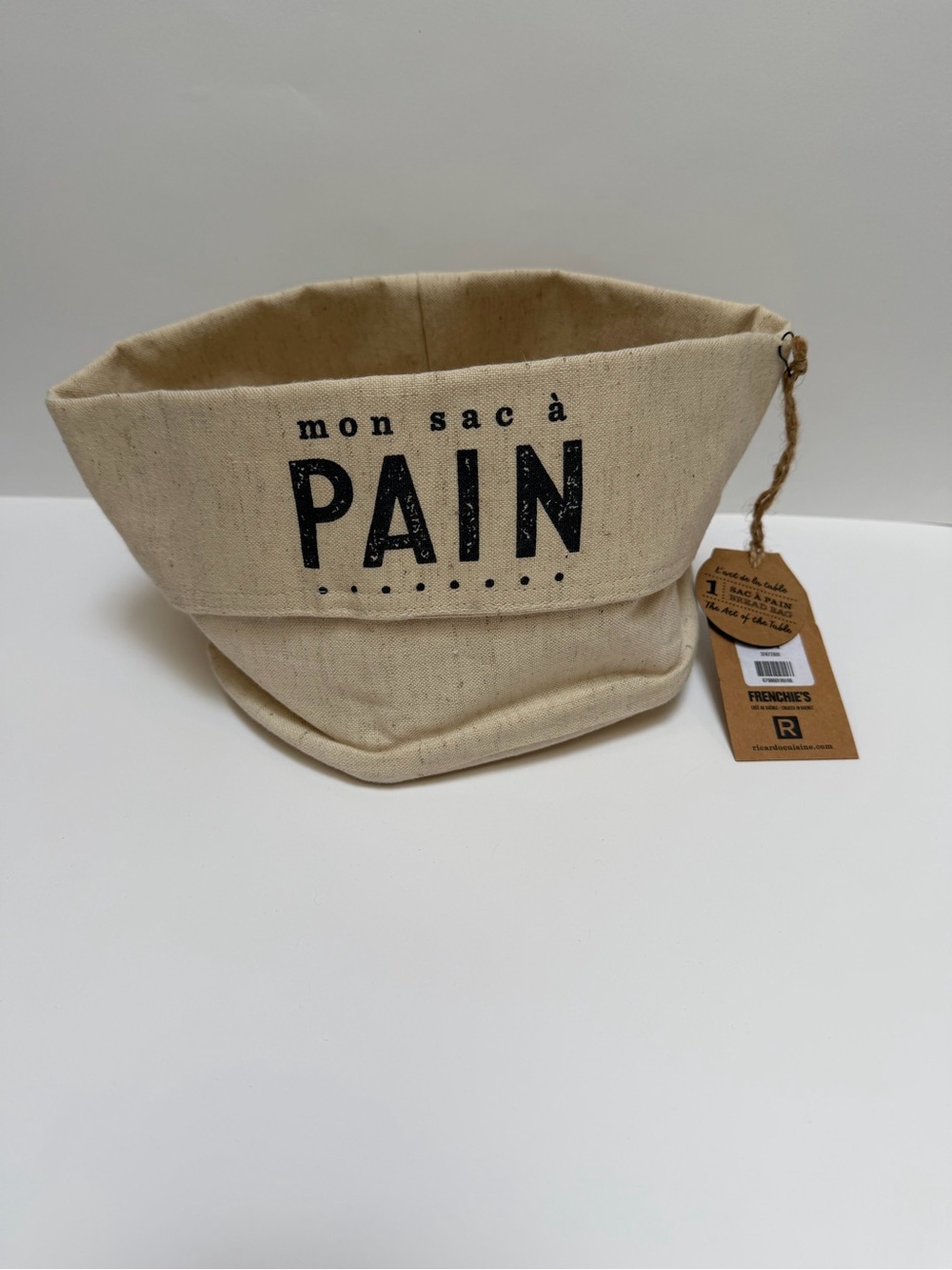 Ricardo Cotton Bread Bag NWT